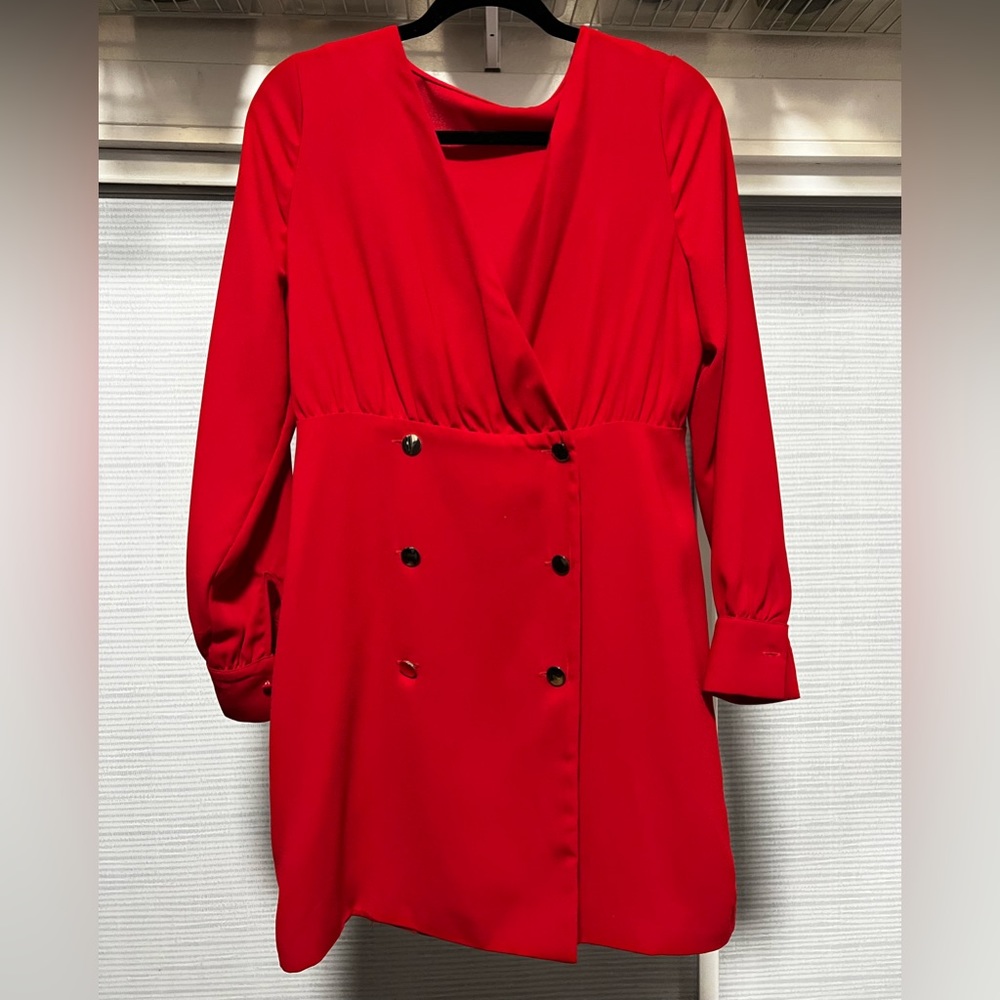 Red Interview Dress